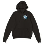 Mikina s logom BMW pre nadšencov - čierna